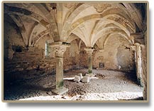 Salle capitulaire de l'abbaye de Villelongue