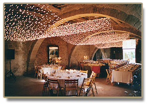 reception in the Abbey of Villelongue