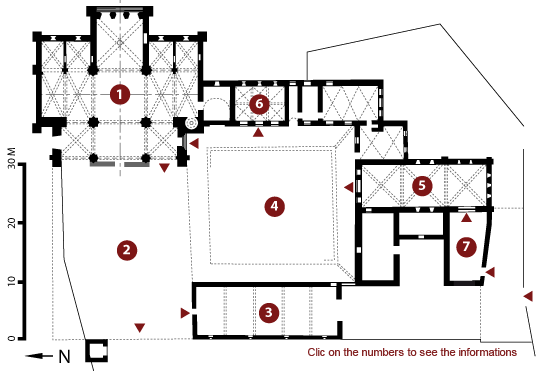 Plan of the Abbey